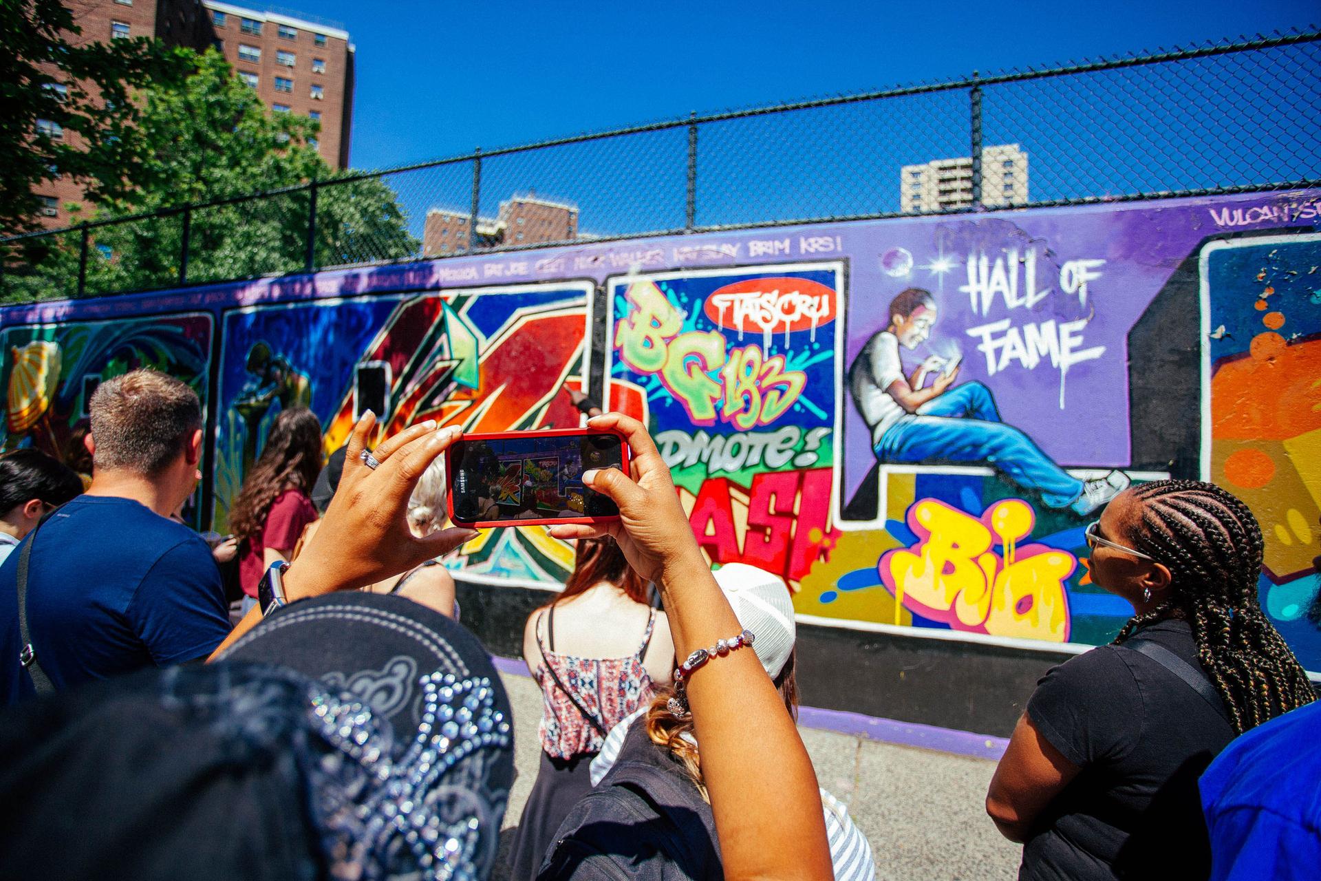 Hush Hip Hop Tours Graffiti Wall